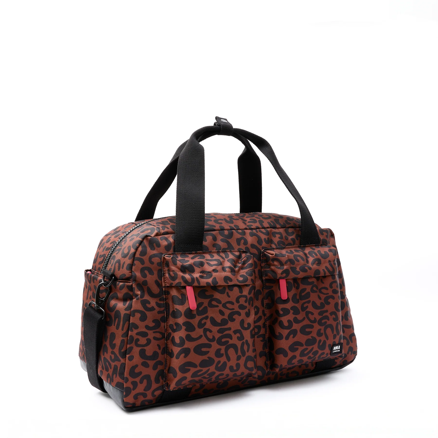 Gatwick Carry-On Duffel Medium In Scarlet Leopard