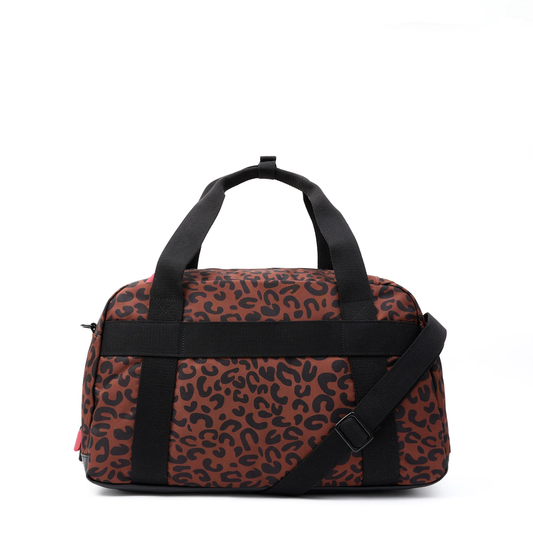 Gatwick Carry-On Duffel Medium In Scarlet Leopard