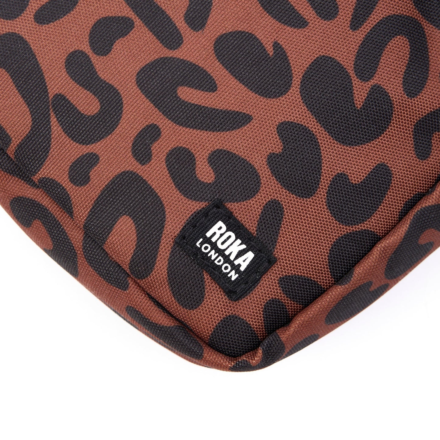 Bond Pocket Crossbody Bag In Scarlet Leopard