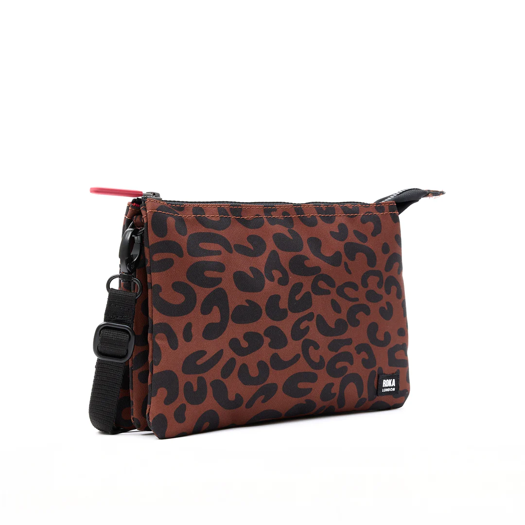 Carnaby Crossbody Bag In Scarlet Leopard