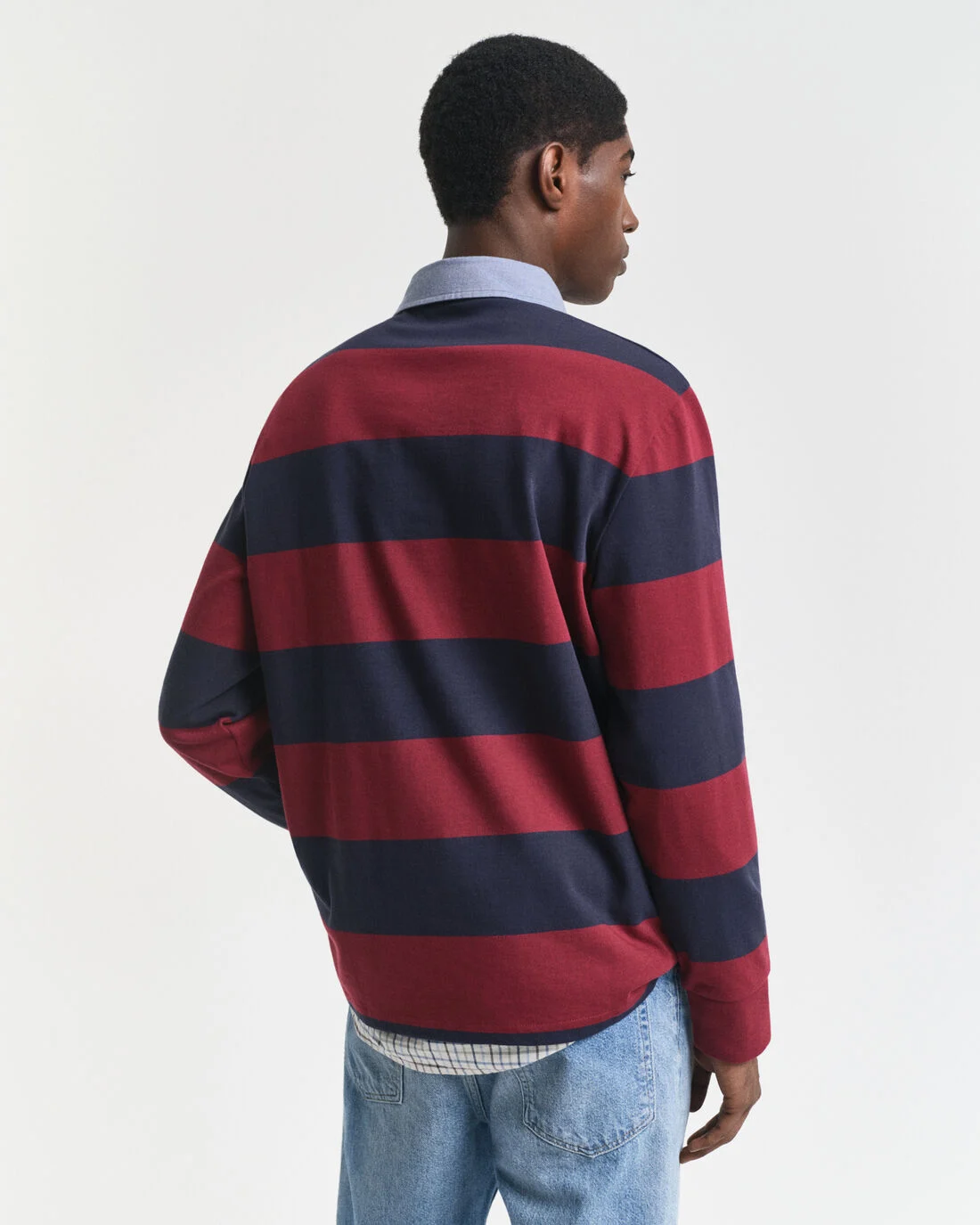Striped Chambray Heavy Rugger