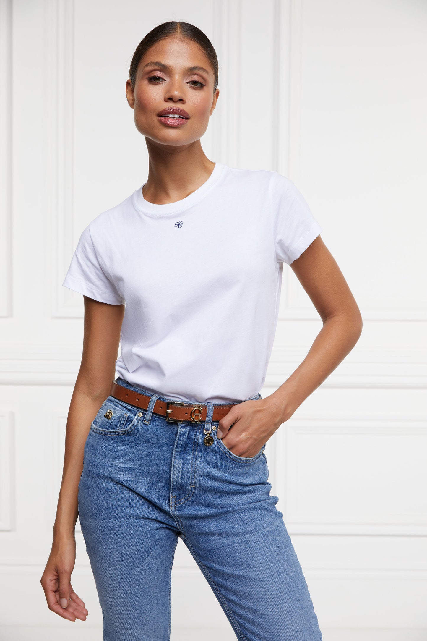 Monogram Tee - White