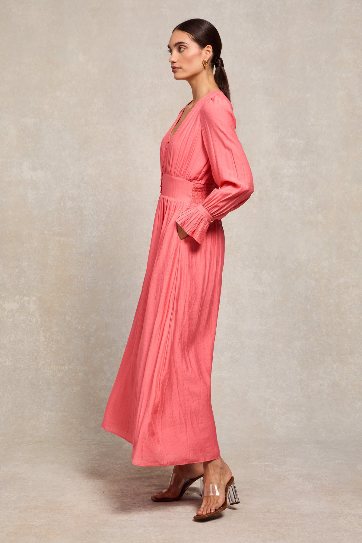 Phoebe V-Neck Maxi Dress