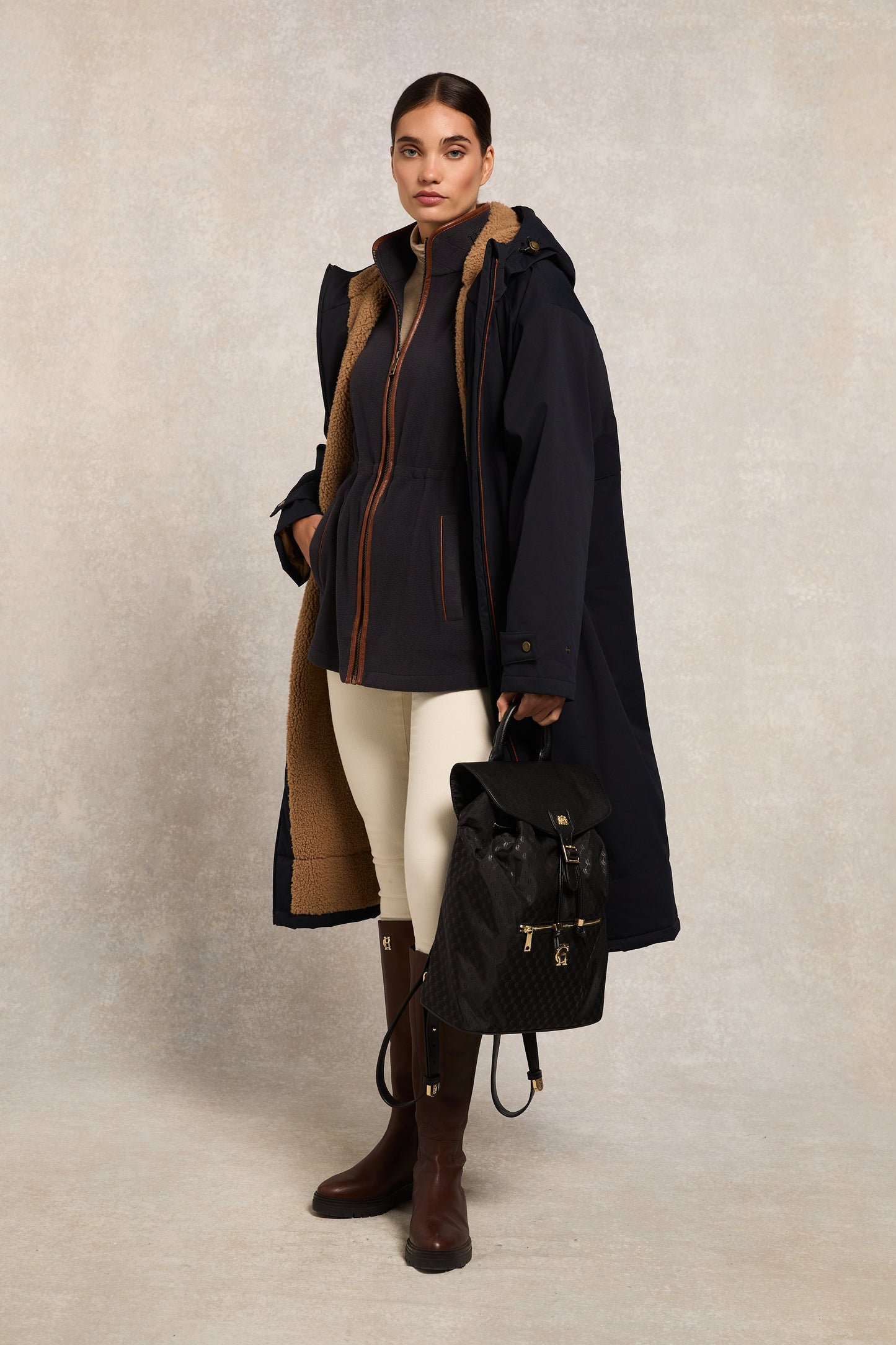 Country Longline Fleece - Ink Navy