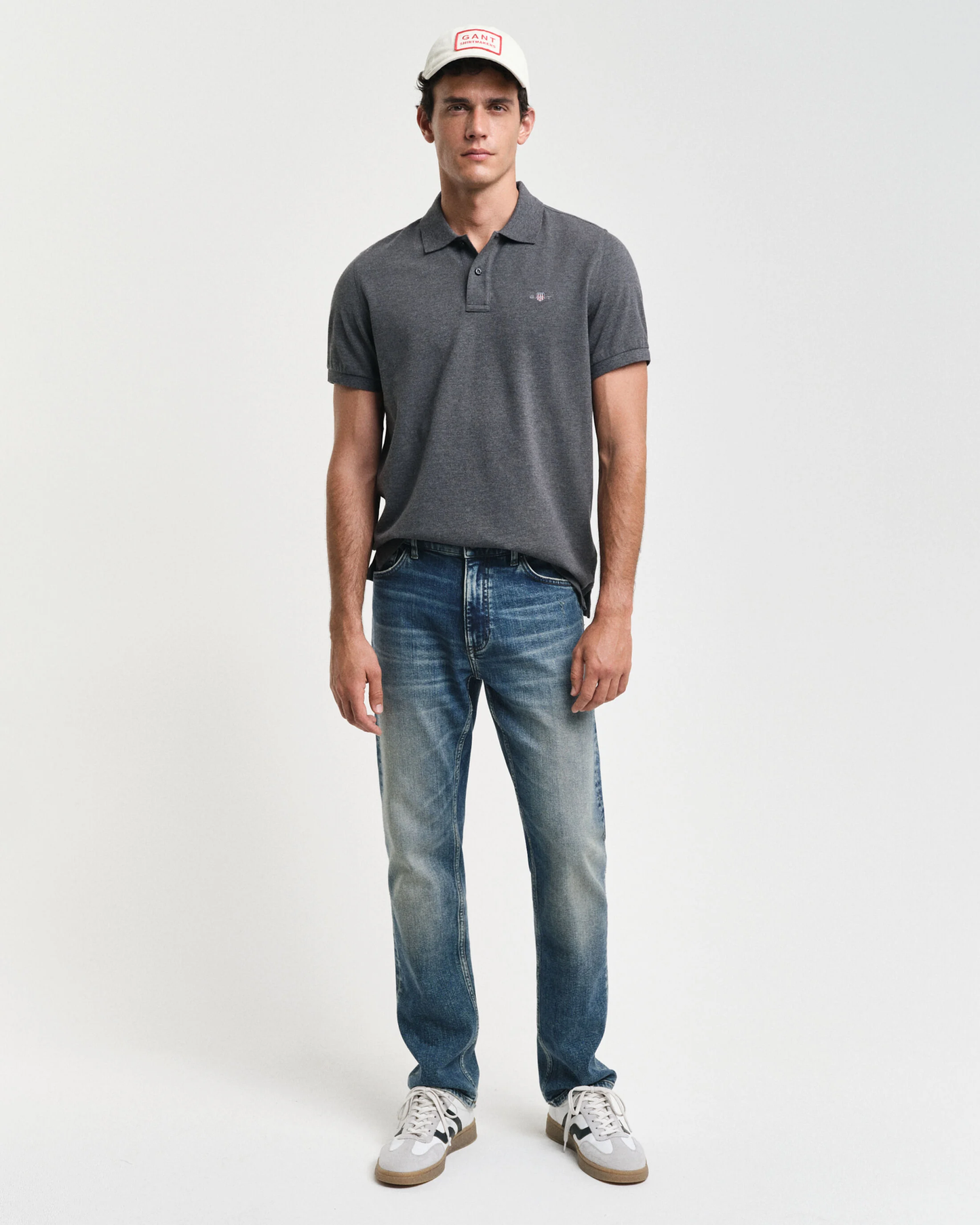 Regular Fit Shield Pique Polo Shirt