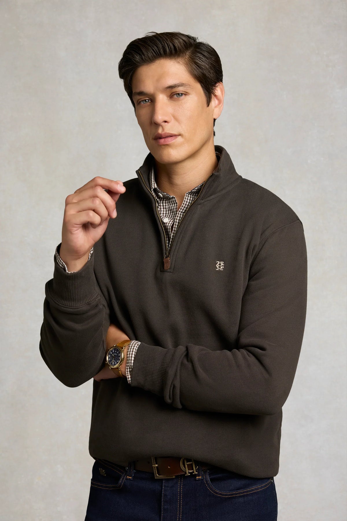 Classic Quarter Zip Sweat