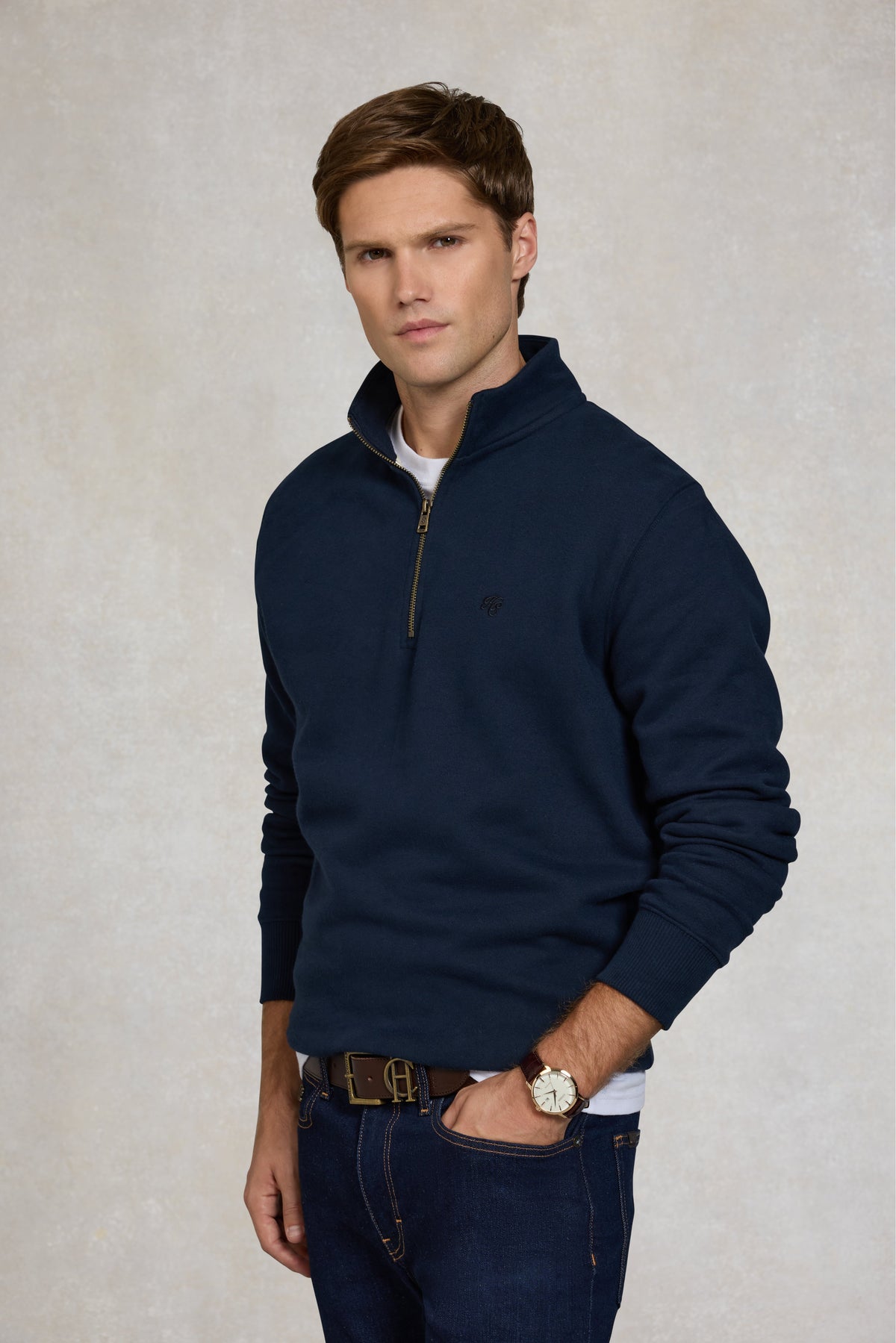 Quarter Zip Sweat
