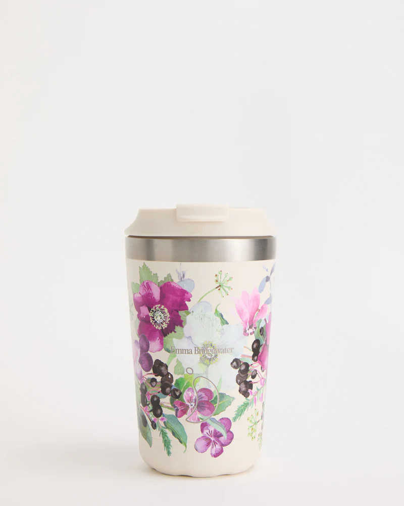 Original Emma Bridgewater Winter Flowers Coffee Cup 340ml