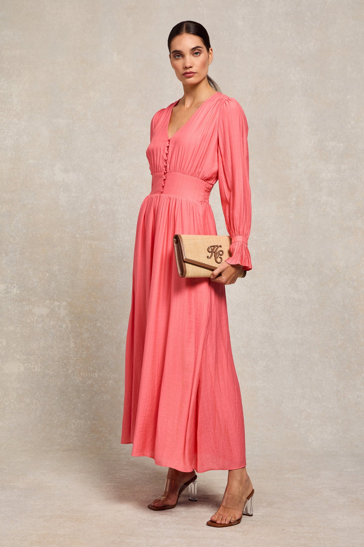 Phoebe V-Neck Maxi Dress