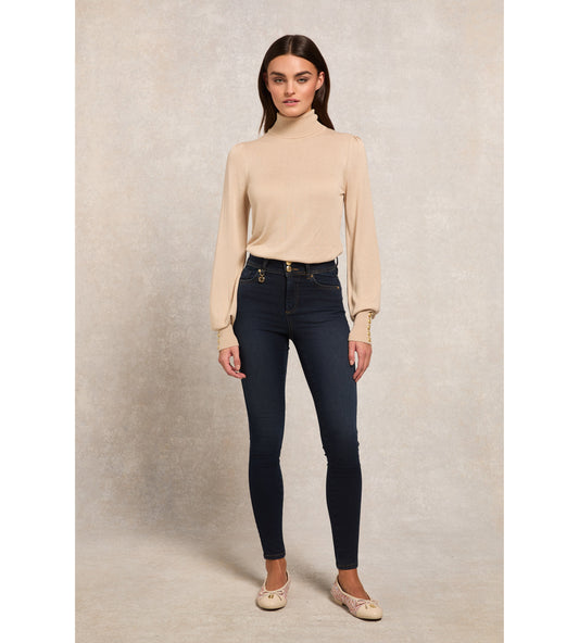 Contour Skinny Jean - Deep Indigo