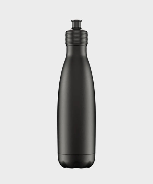 Original Bottle Sports Sports Monochrome Black 500ml Plain