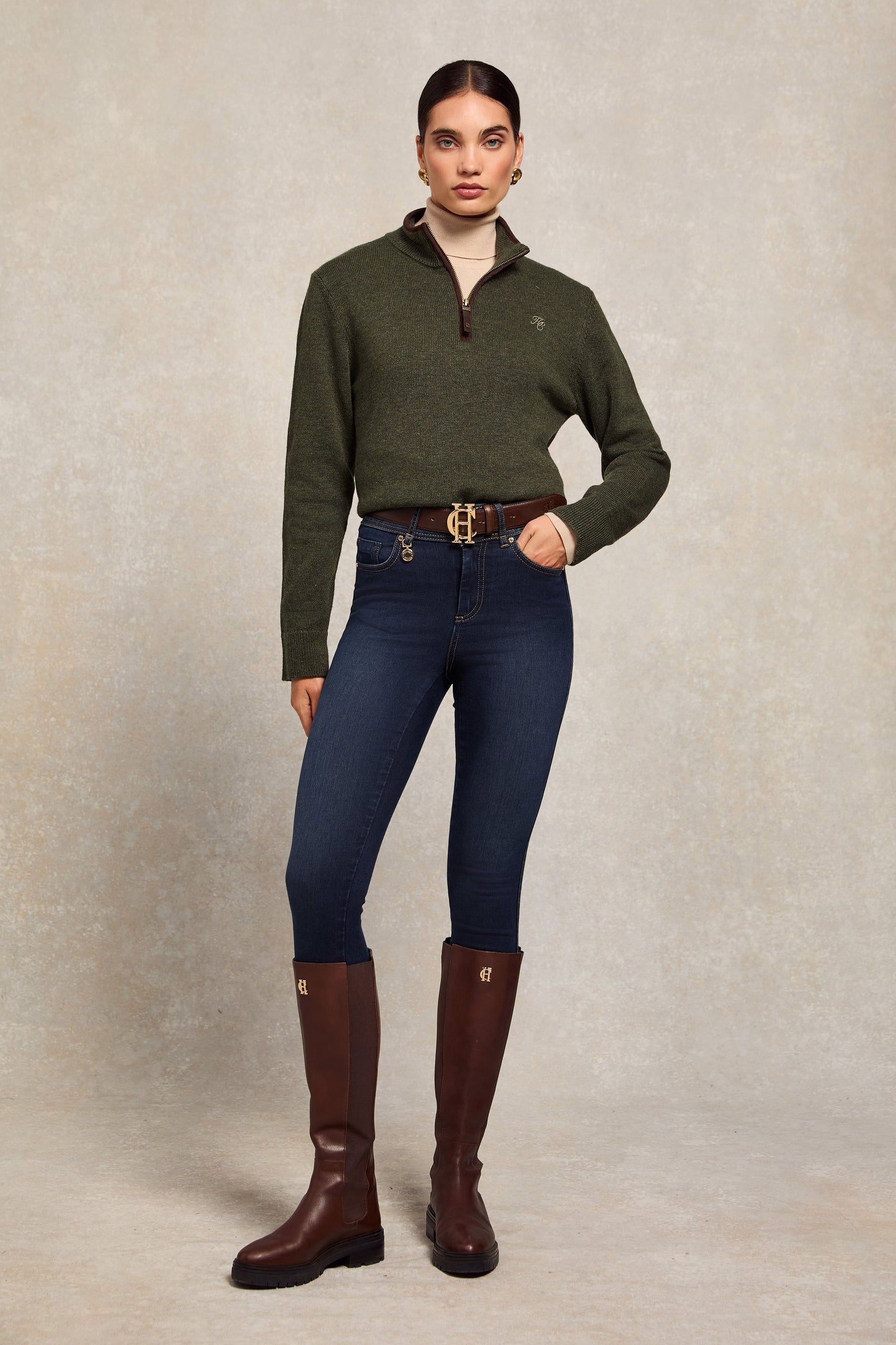 Contour Skinny Jean - Deep Indigo