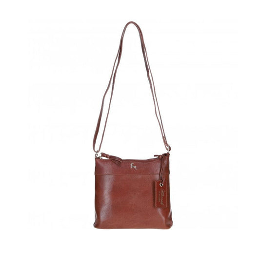 Ava Crossbody Bag - Cognac