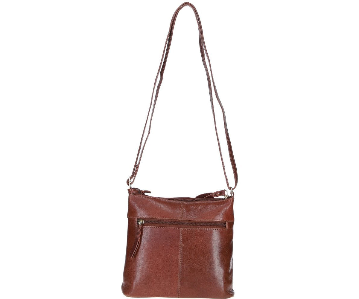 Ava Crossbody Bag - Cognac