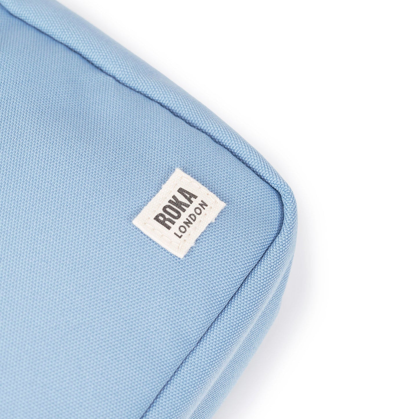 Bond Crossbody In Retro Blue Canvas