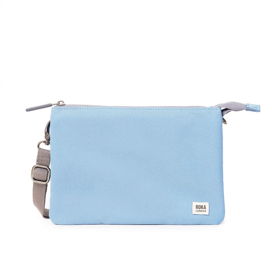 Carnaby Crossbody In Retro Blue Canvas