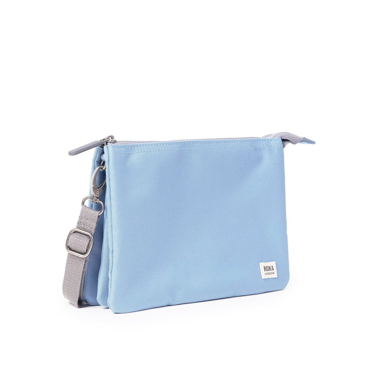Carnaby Crossbody In Retro Blue Canvas