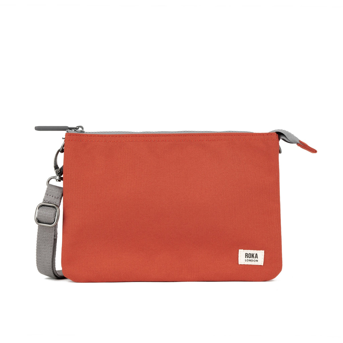 Carnaby Crossbody Xl Rooibos Recycled Canvas