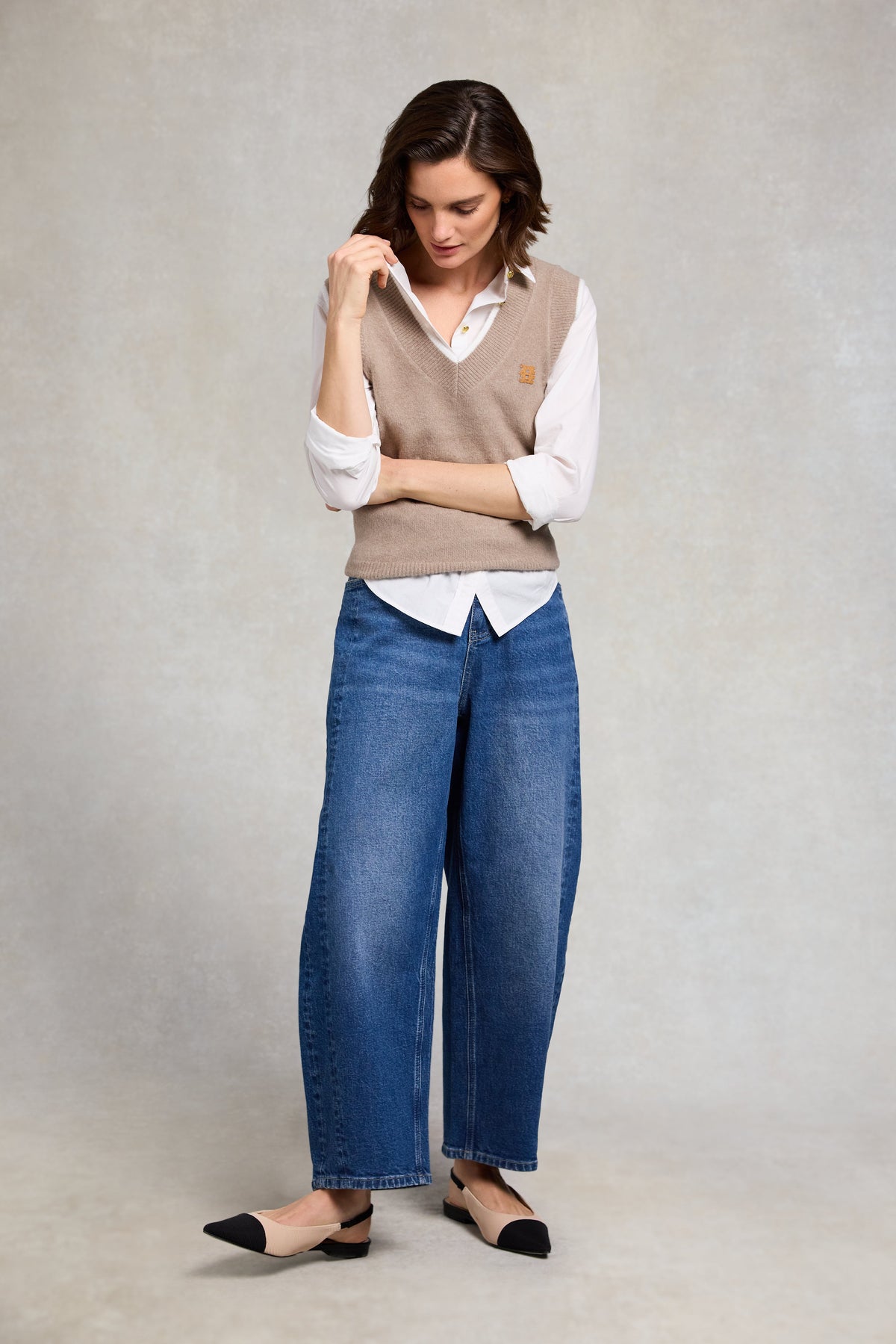 Cecilia Knitted V-Neck Tank