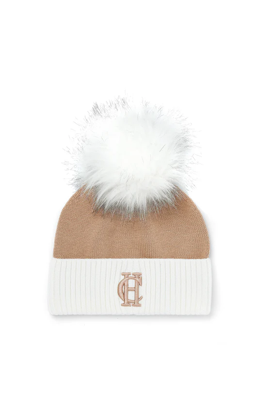 Chelsea Bobble Hat -  Camel