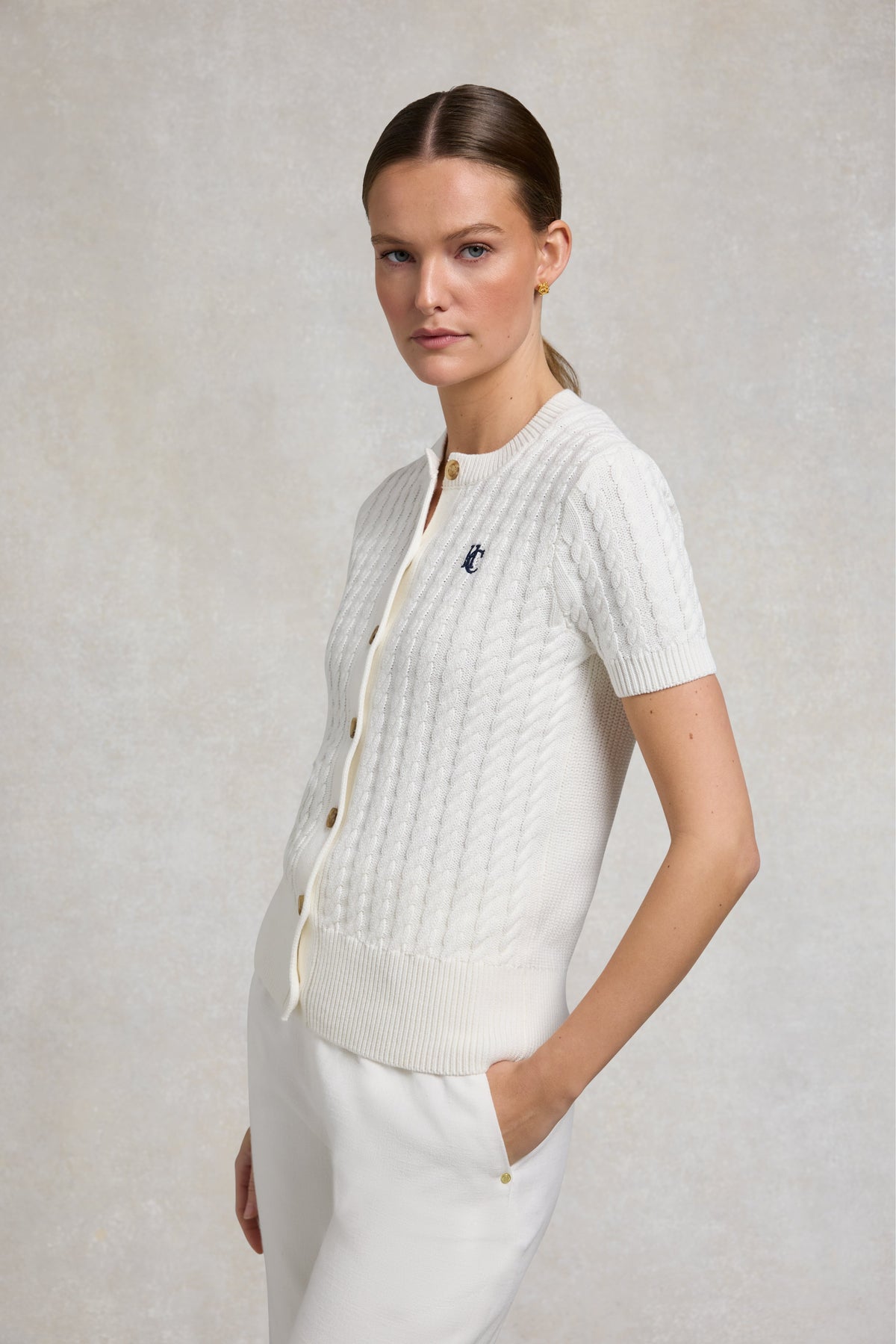 Cotswold Short Sleeve Cardigan