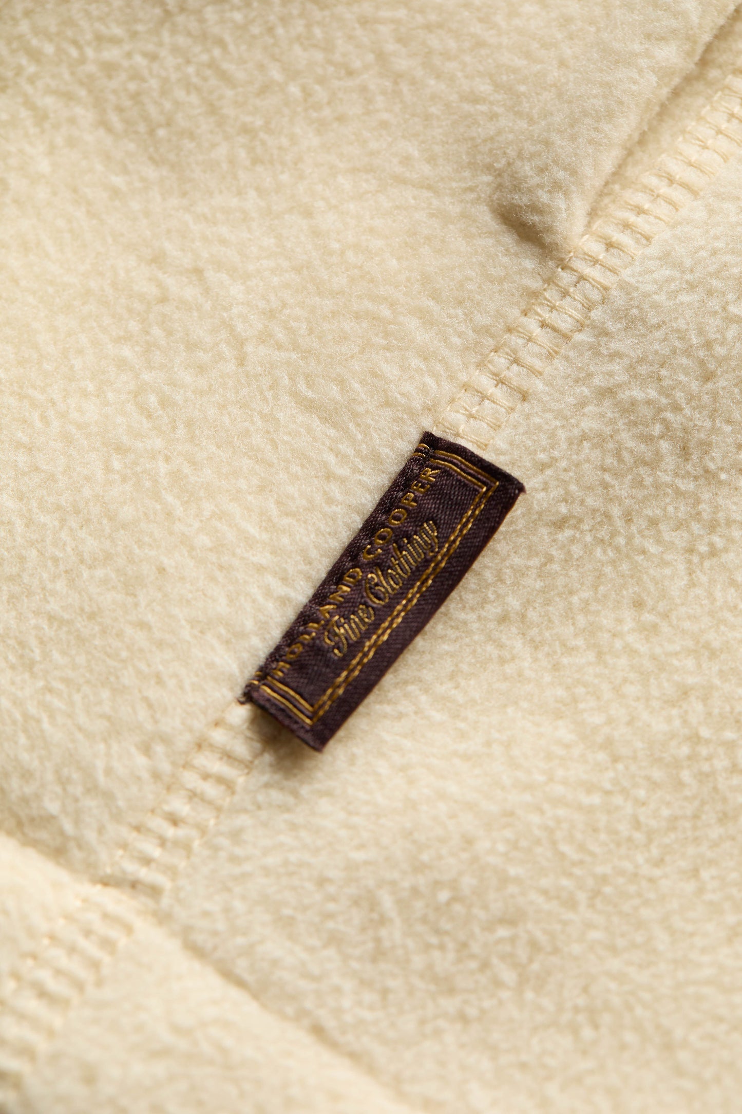 Country Fleece Gilet Cream