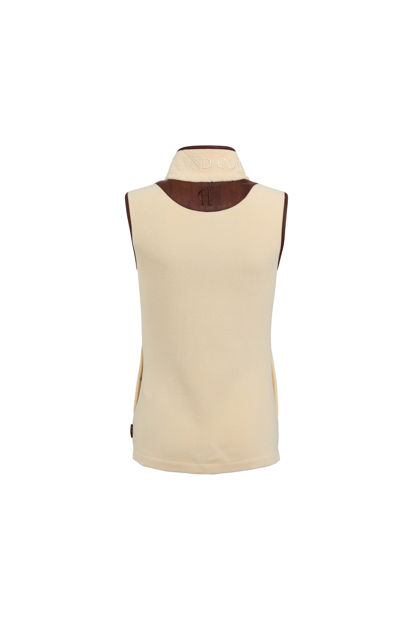 Country Fleece Gilet Cream