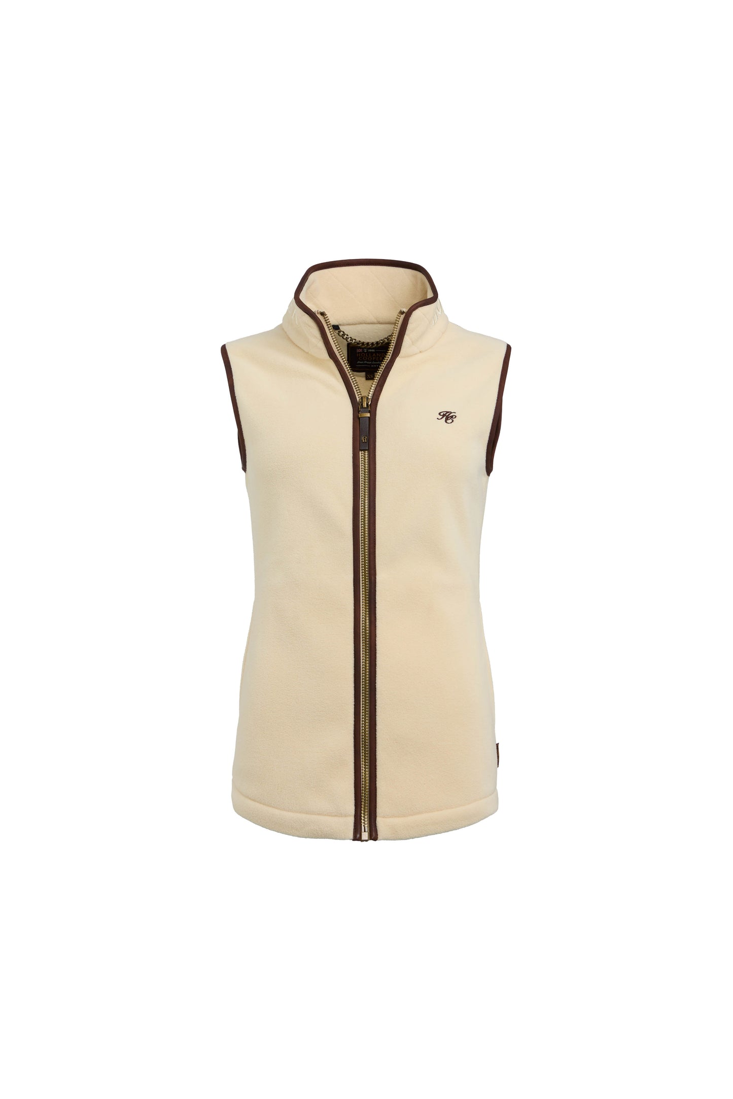 Country Fleece Gilet Cream