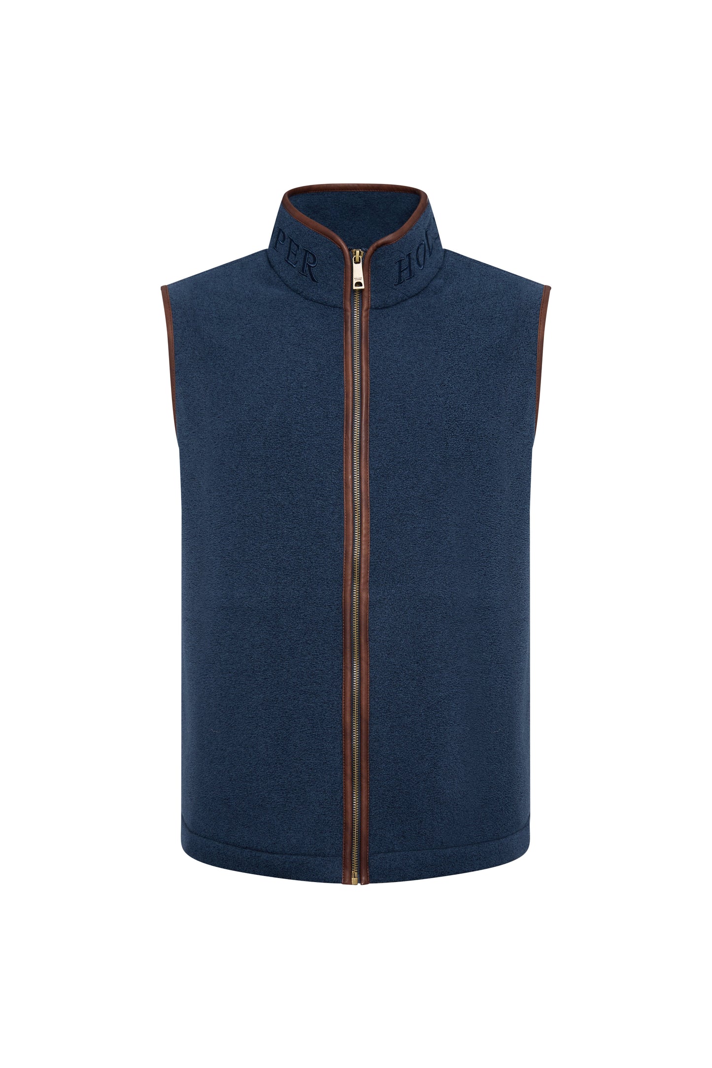 Country Fleece Gilet (Men's) - Dusty Blue