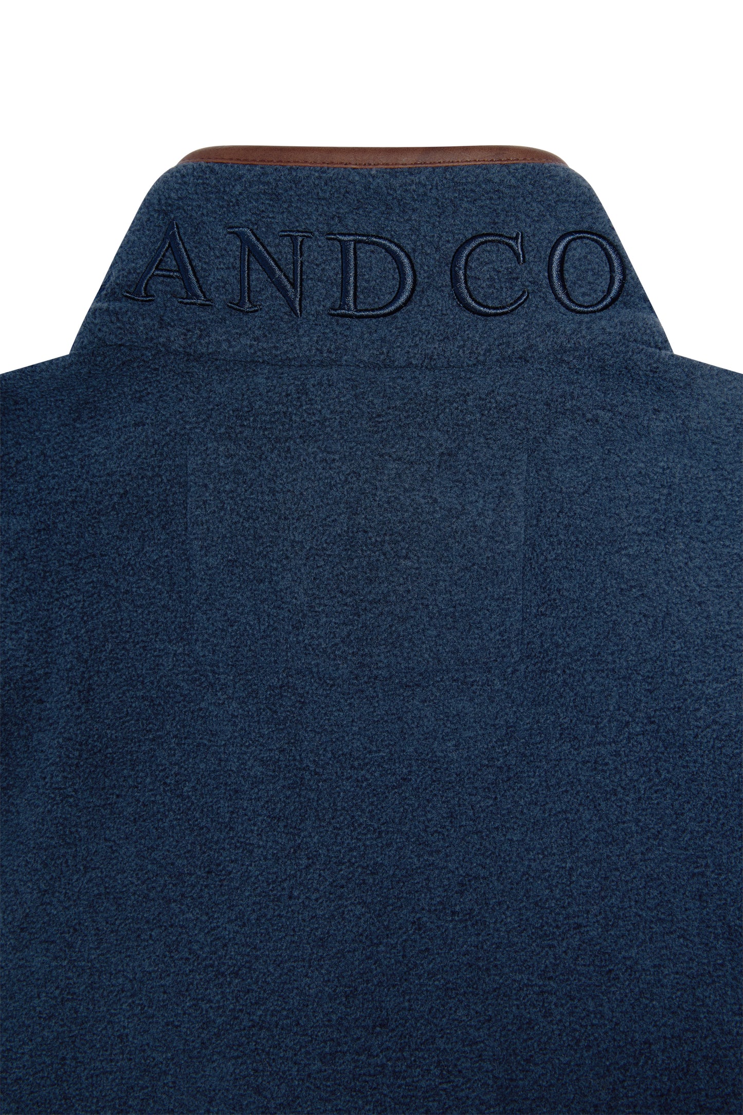 Country Fleece Gilet (Men's) - Dusty Blue