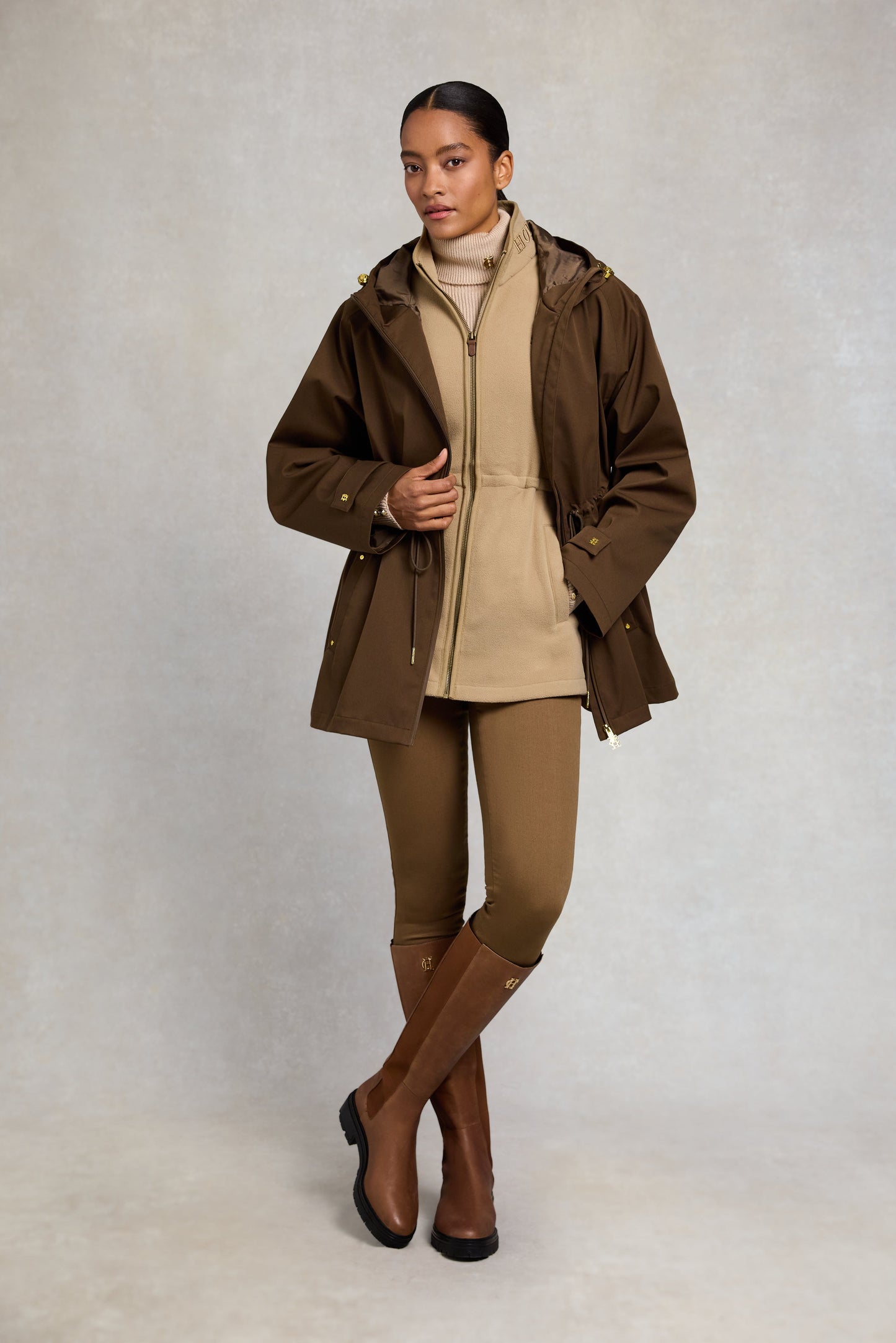 Country Longline Fleece Gilet