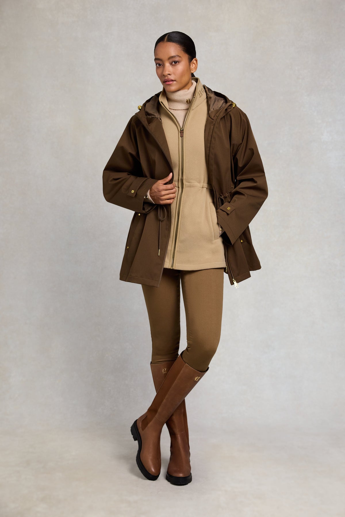 Country Longline Fleece Gilet