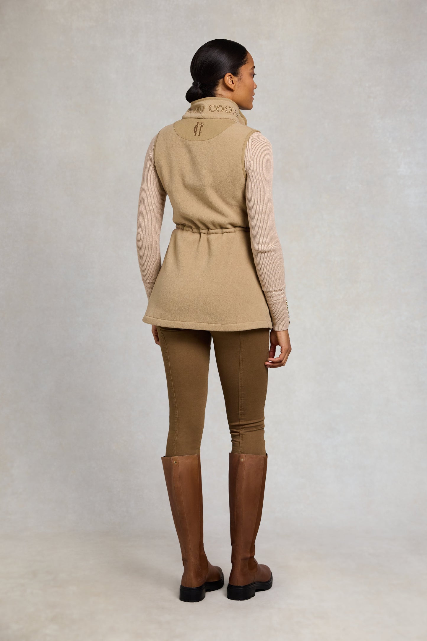 Country Longline Fleece Gilet
