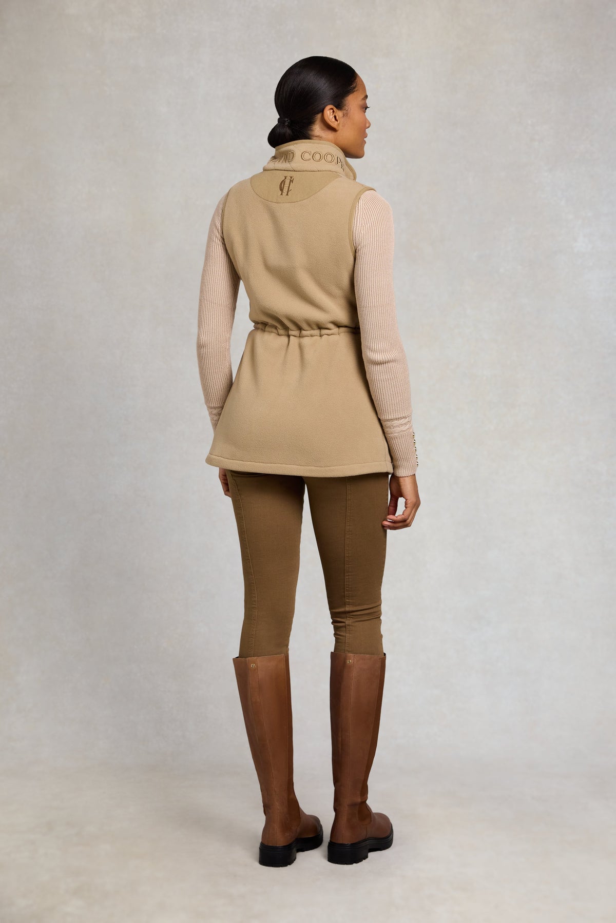 Country Longline Fleece Gilet