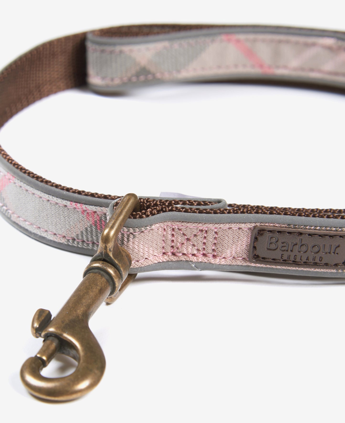 Barbour Reflective Tartan Dog Lead