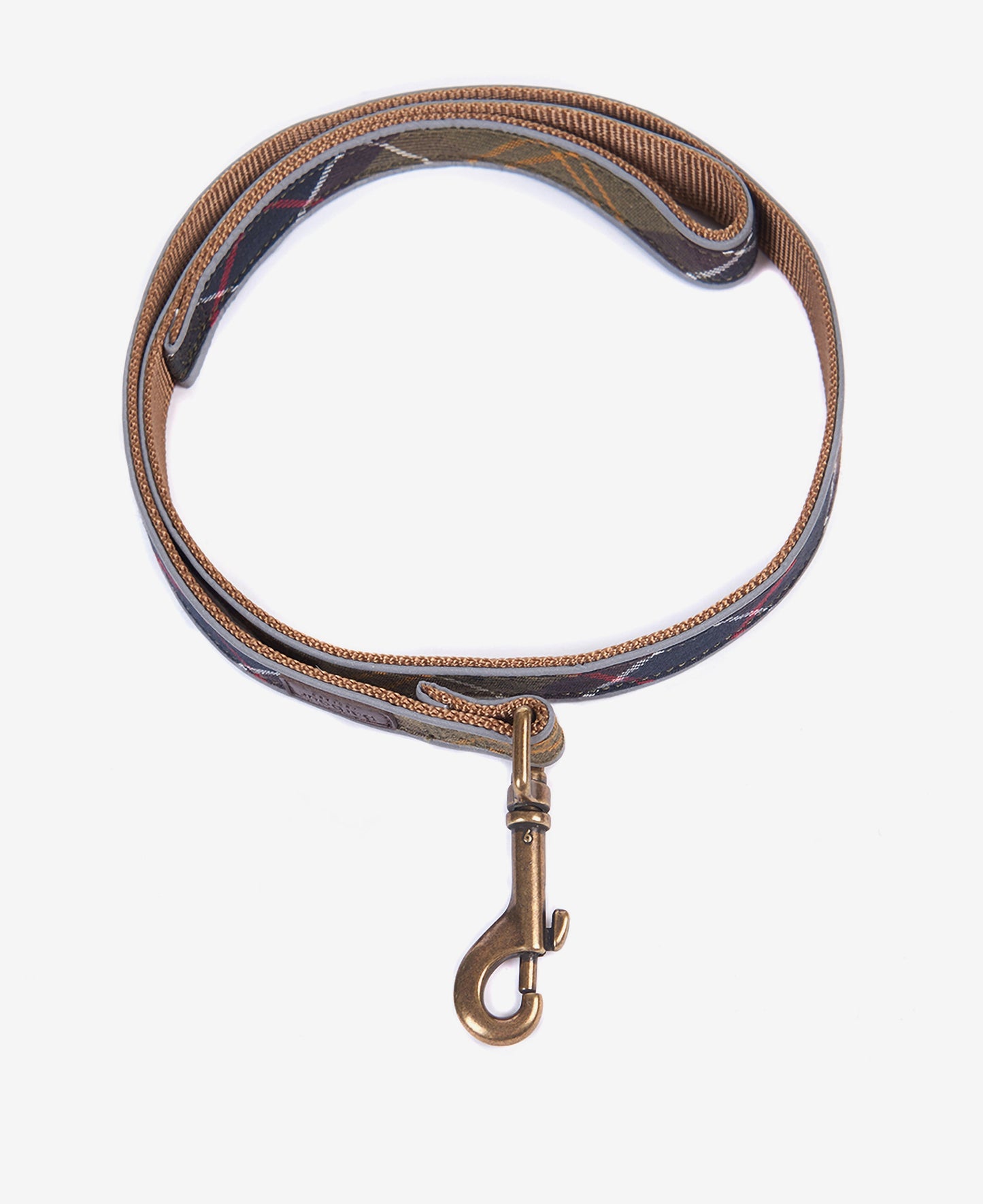 Barbour Reflective Tartan Dog Lead