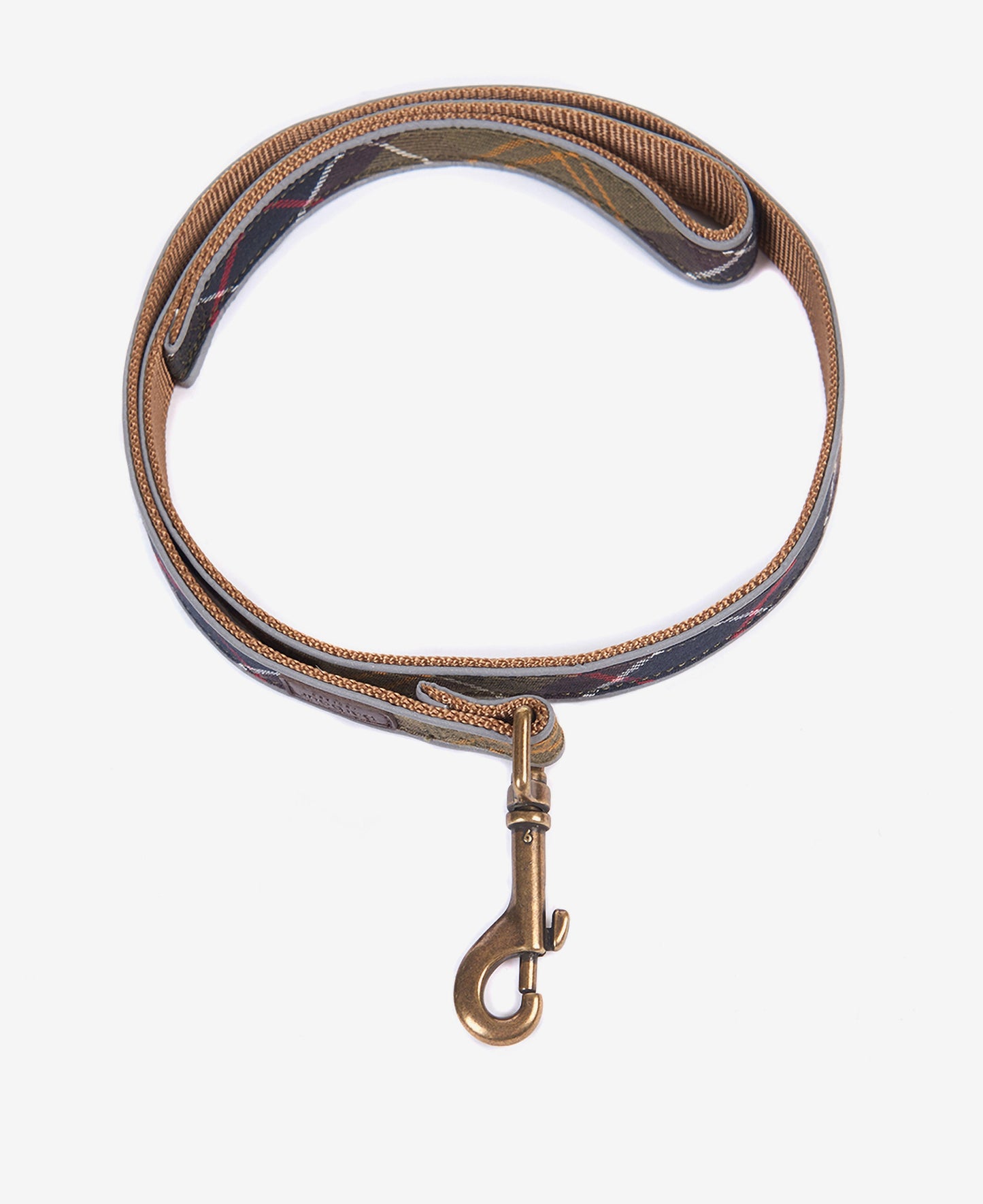 Barbour Reflective Tartan Dog Lead