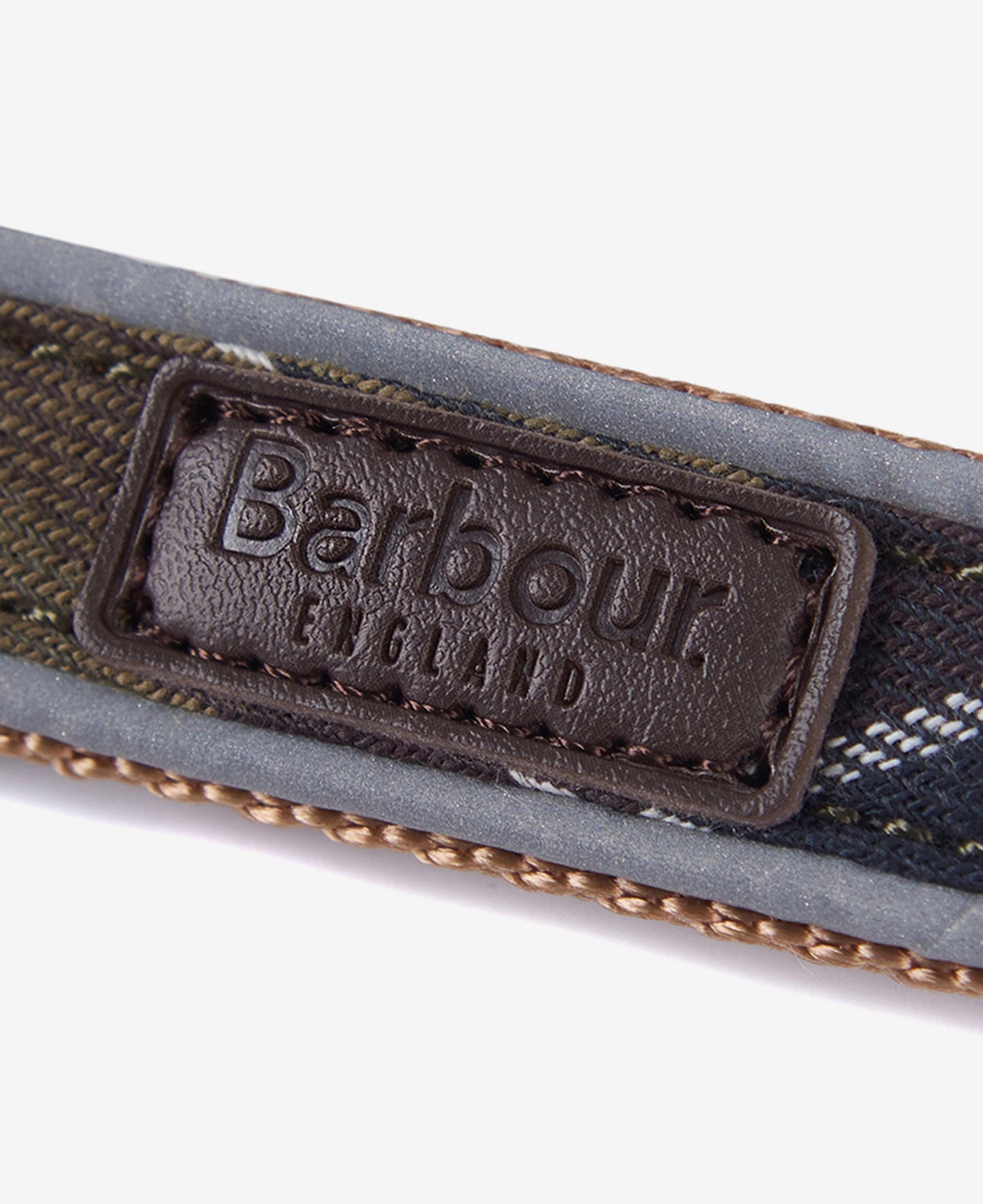 Barbour Reflective Tartan Dog Lead