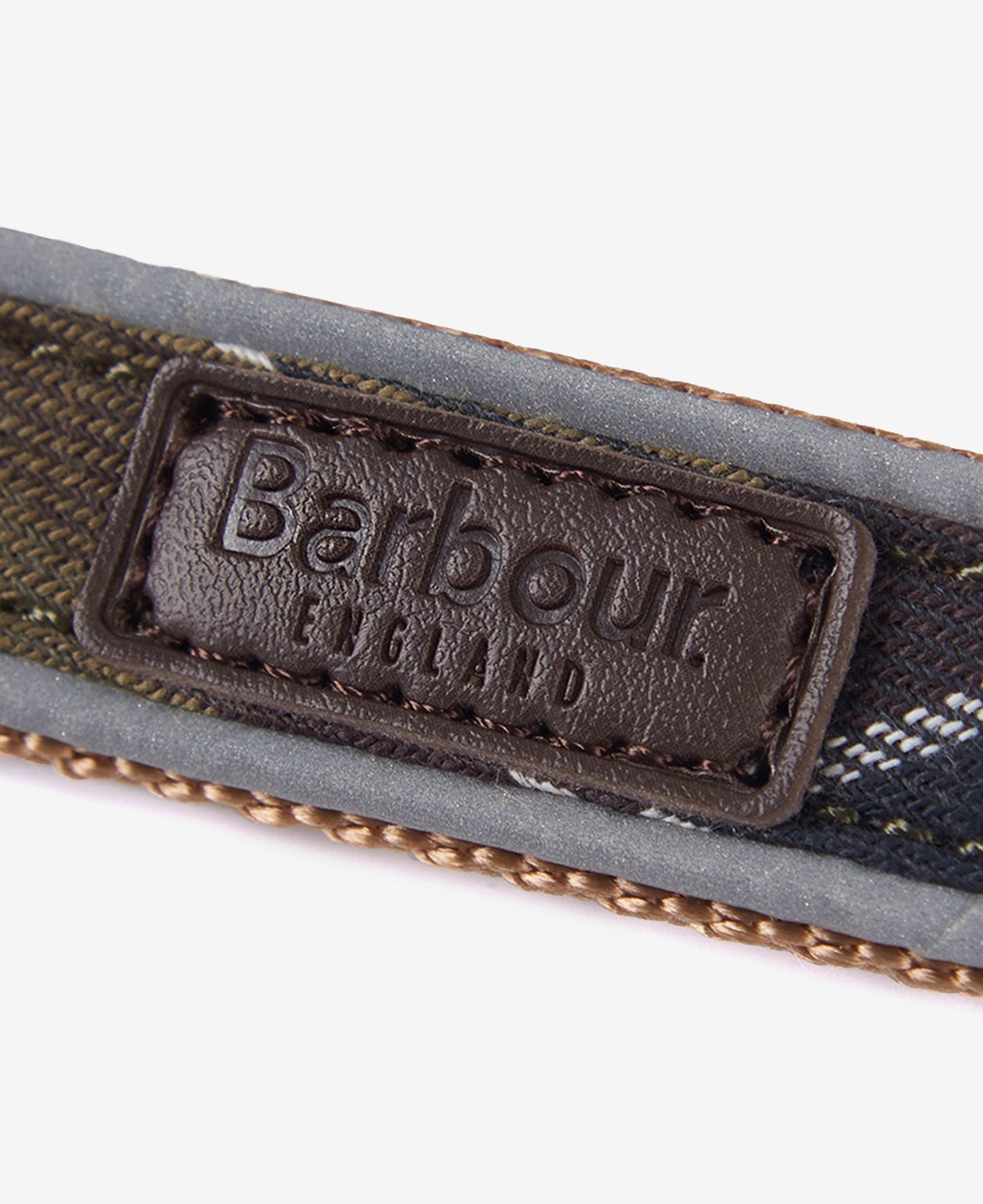 Barbour Reflective Tartan Dog Lead