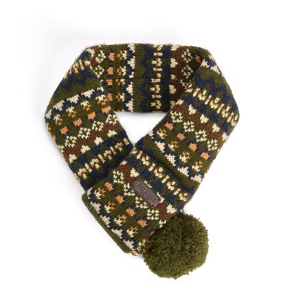 Marlow Fair Isle Dog Scarf