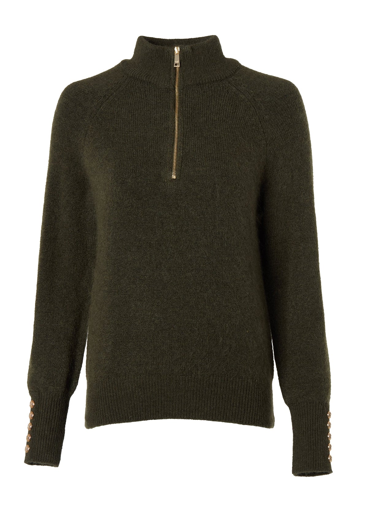 Tori Half Zip Knit