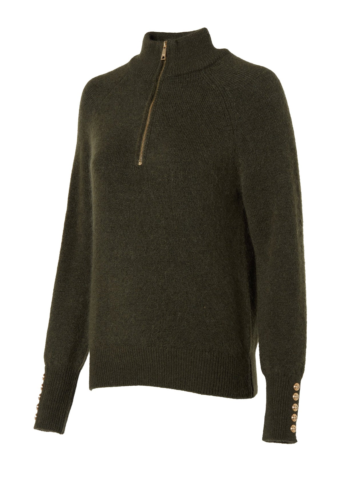 Tori Half Zip Knit