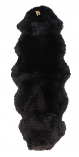 Double Rug Fenland Long Wool - Chocolate
