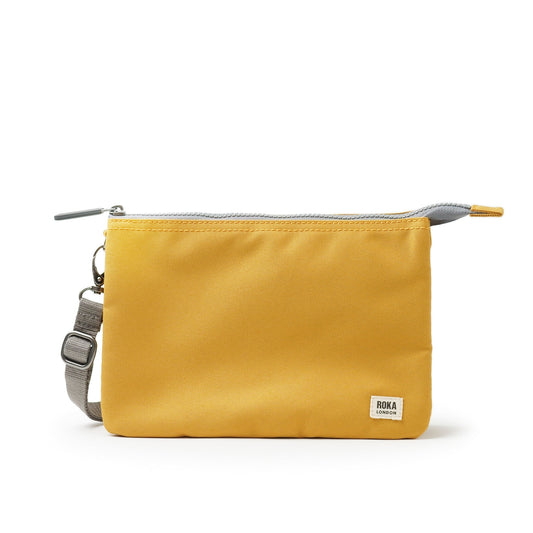 Carnaby Crossbody Xl Flax Recycled Canvas