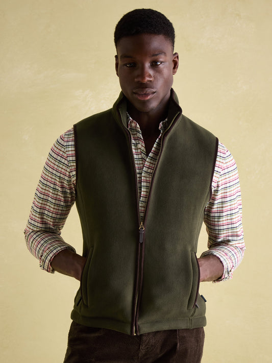 Greenfield Full Zip Fleece Gilet