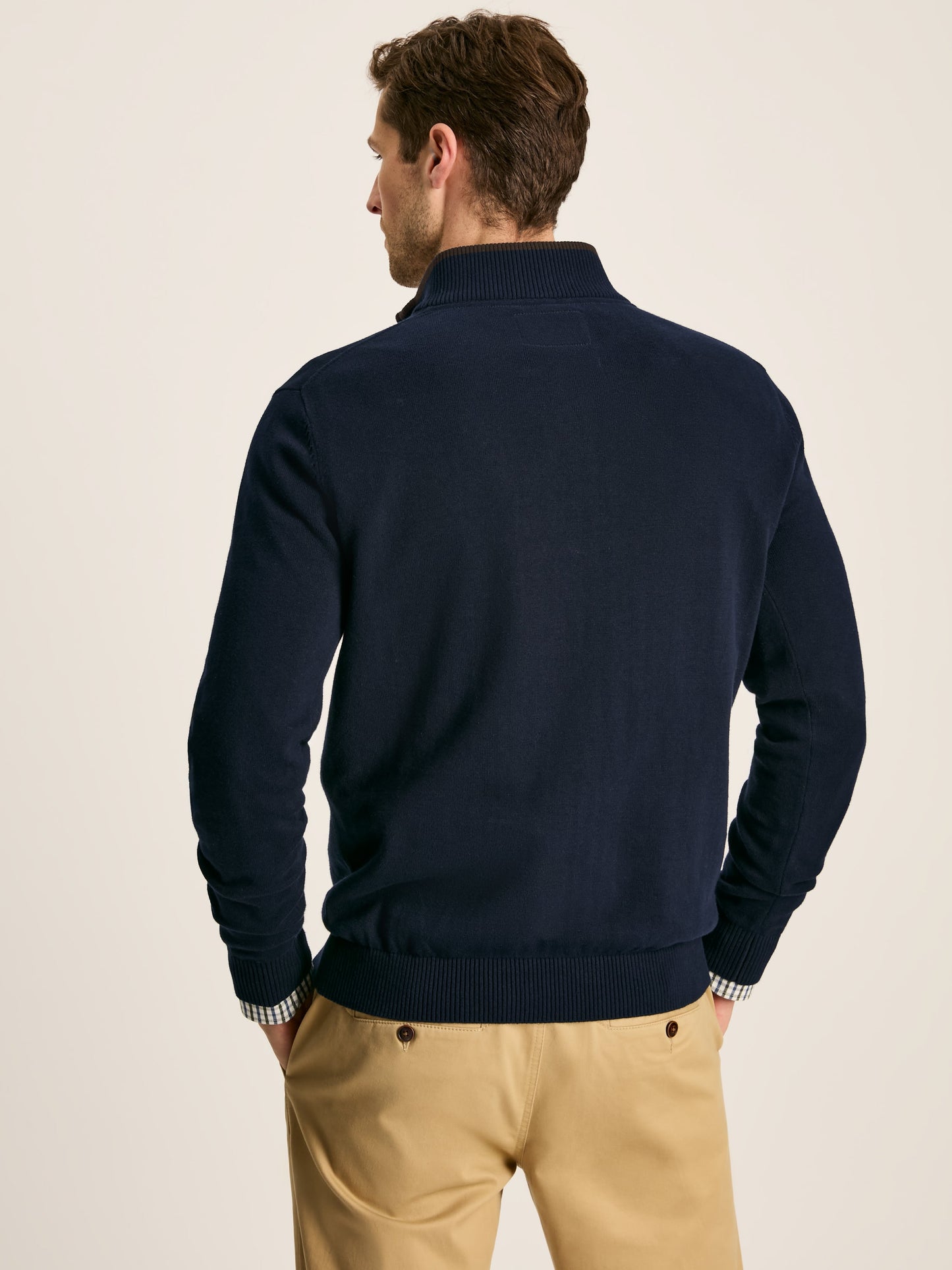 Hillside Quarter Zip Knit Jumper
