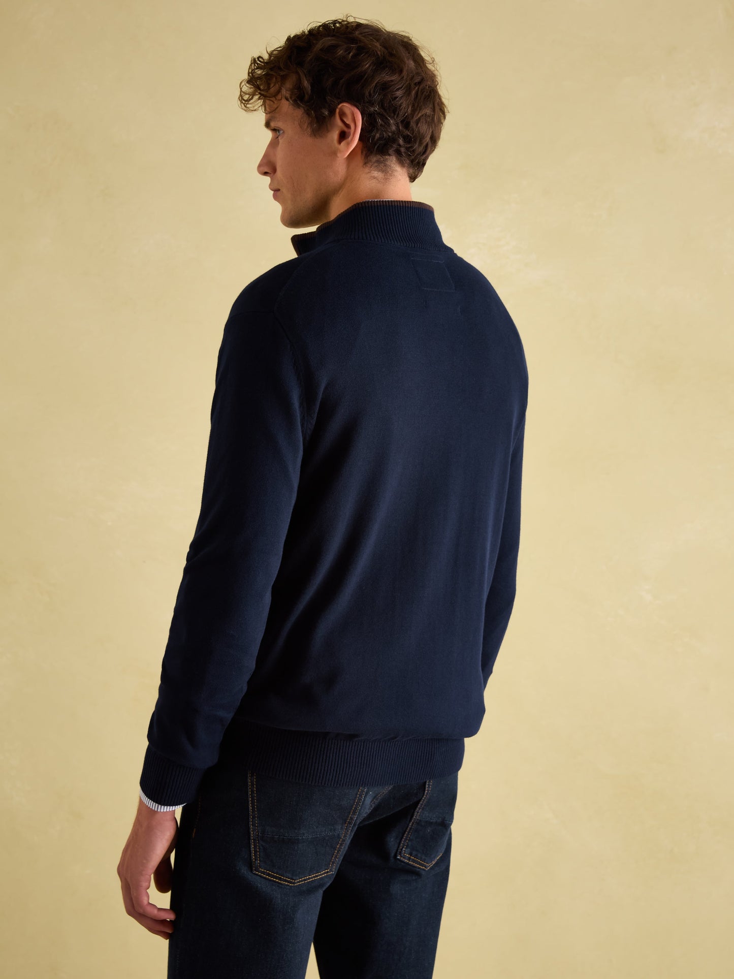 Hillside Quarter Zip Knit Jumper