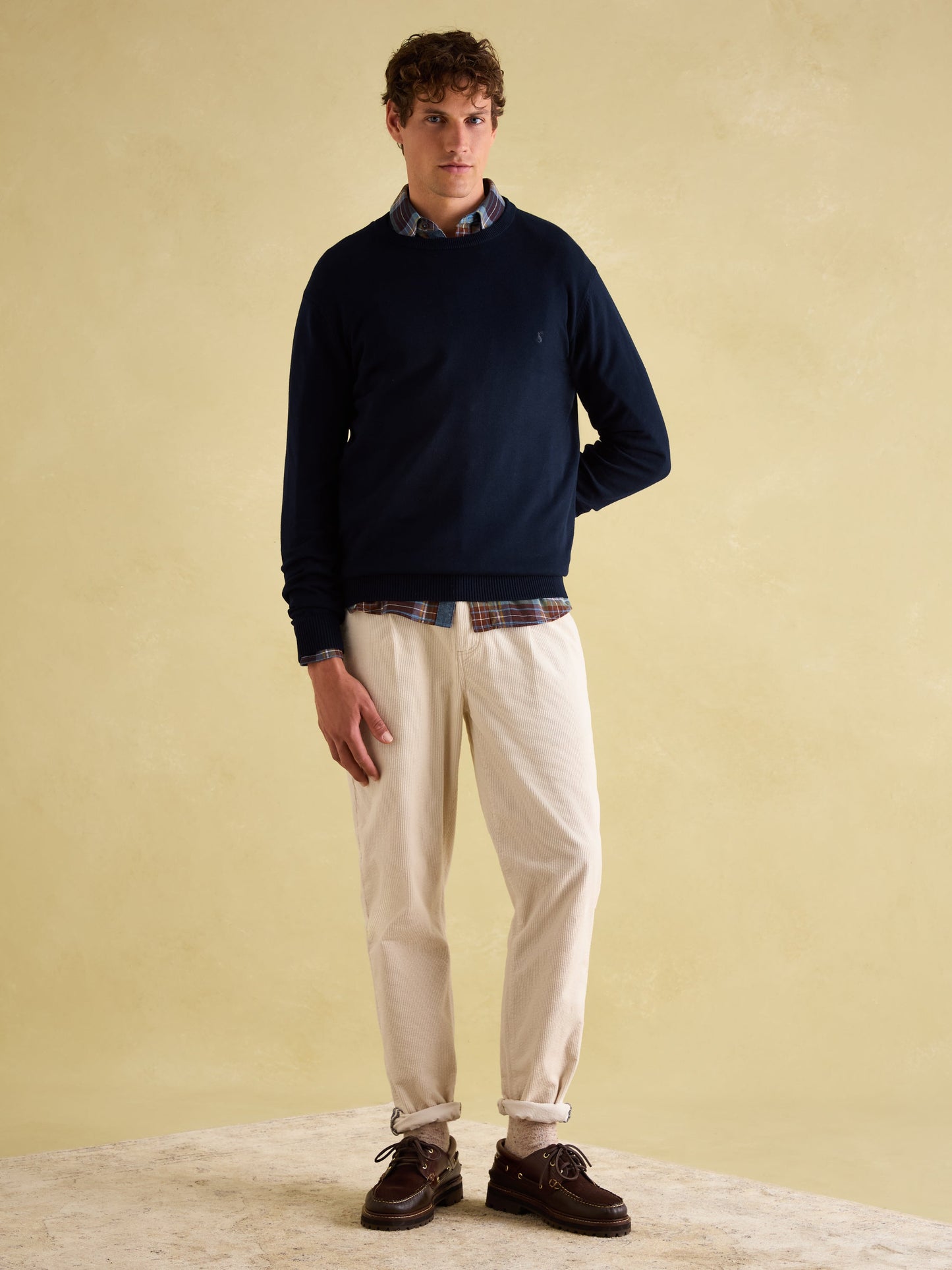 Jarvis Crew Neck Knitted Jumper