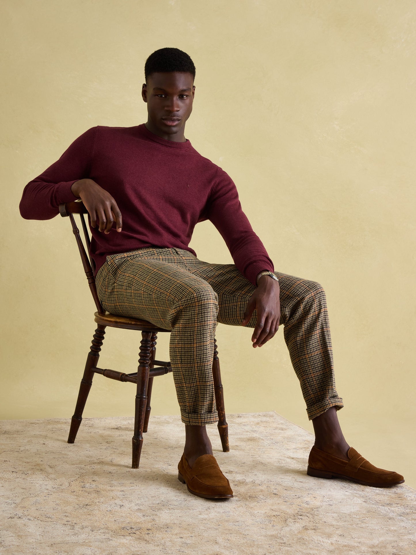 Jarvis Crew Neck Knitted Jumper