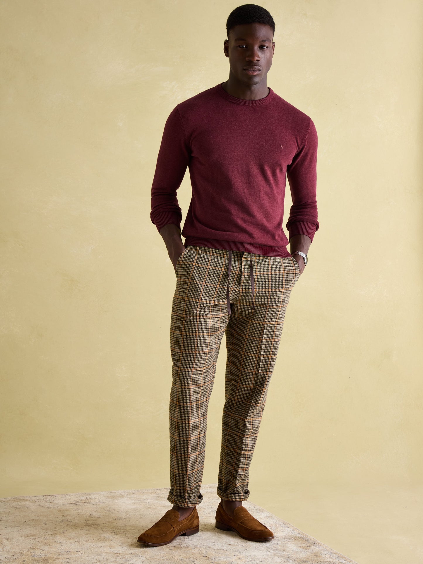 Jarvis Crew Neck Knitted Jumper